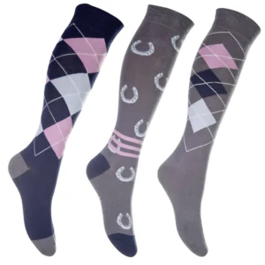 HKM Riding Socks X 3 Pairs – Cardiff – Size 35-38 ***£9.99*** COLLECT IN PERSON FOR THIS SPECIAL ONLINE DEAL !!!