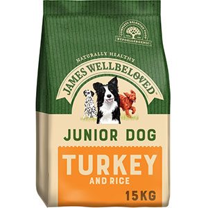 James Wellbeloved Junior Dog Turkey 15kg  ***£47.99*** COLLECT IN PERSON FOR THIS SPECIAL ONLINE DEAL !!!