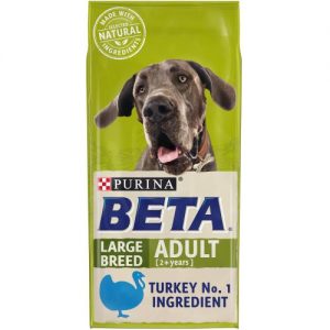 Purina BETA Large Breed Adult Turkey 14kg ***£36.99*** COLLECT IN PERSON FOR THIS SPECIAL ONLINE DEAL !!!