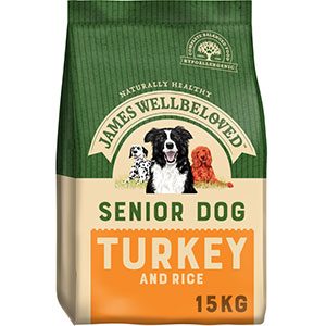 James Wellbeloved Senior Dog Turkey 15kg ***£59.99*** COLLECT IN PERSON FOR THIS SPECIAL ONLINE DEAL