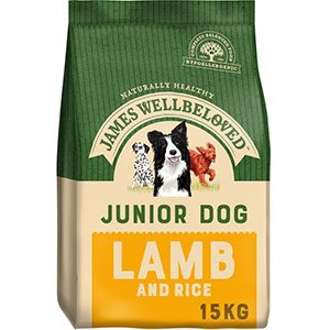 James Wellbeloved Junior Dog Lamb 15kg ***£47.99*** COLLECT IN PERSON FOR THIS SPECIAL ONLINE DEAL  !!!