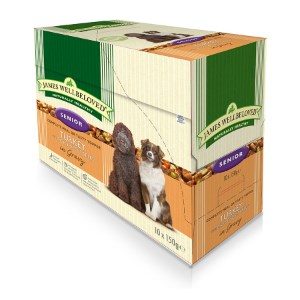 James Wellbeloved Dog Turkey Senior Pouch 10 X 150g ***£8.99*** COLLECT IN PERSON FOR THIS SPECIAL ONLINE DEAL  !!!