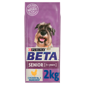 PURINA BETA Senior With Chicken & Rice 2kg ***£9.99*** COLLECT IN PERSON FOR THIS SPECIAL ONLINE DEAL  !!!