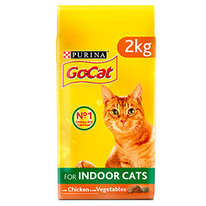 Go-Cat Complete Adult Indoor Cat With Chicken & Veg 2Kg ***£6.99*** COLLECT IN PERSON FOR THIS SPECIAL ONLINE DEAL !!!