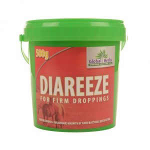 Global Herbs Diareeze For Horses 500g  ***£14.88*** COLLECT IN PERSON FOR THIS SPECIAL ONLINE DEAL !!!