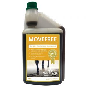 Global Herbs Movefree Liquid For Horses 1ltr ***£52.27*** COLLECT IN PERSON FOR THIS SPECIAL ONLINE DEAL !!!