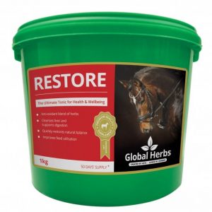 Global Herbs Restore For Horses 1kg ***£25.00*** COLLECT IN PERSON FOR THIS SPECIAL ONLINE DEAL  !!!