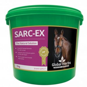 Global Herbs Sarc-Ex For Horses 1kg ***£41.00*** COLLECT IN PERSON FOR THIS SPECIAL ONLINE DEAL  !!!