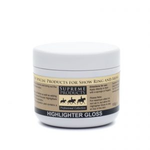 Highlighter GLOSS 100g For Horses And Ponies From Supreme Products ***£11.99*** COLLECT IN PERSON FOR THIS SPECIAL ONLINE DEAL  !!!