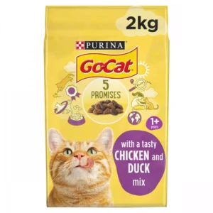 Go-Cat Adult Cat Food Chicken And Duck 2kg ***£6.99*** COLLECT IN PERSON FOR THIS SPECIAL ONLINE PRICE !!!
