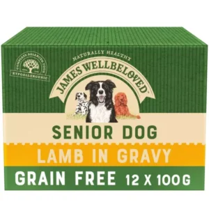 James Wellbeloved Adult Pouches Grain Free Lamb 12x100g ***£11.99*** COLLECT IN PERSON FOR THIS SPECIAL ONLINE DEAL !!!