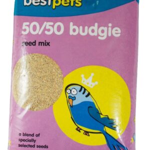 BESTPETS 50/50 Budgie Seed Mix 20kg  ***£34.99*** COLLECT IN PERSON FOR THIS SPECIAL ONLINE DEAL  !!!