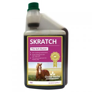 Global Herbs Skratch Syrup For Horses 1ltr ***£24.99*** COLLECT IN PERSON FOR THIS SPECIAL ONLINE DEAL  !!!